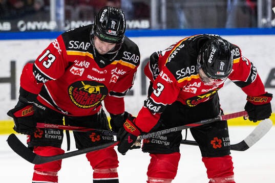 Luleås Eetu Koivistoinen och Frederic Allard