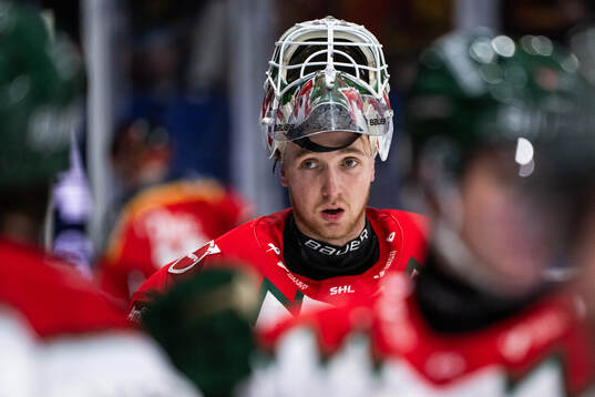 Frölundas målvakt Tobias Normann