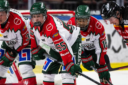 Frölundas Ivar Stenberg och Max Westergård