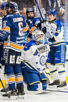 Leksands målvakt Marcus Gidlöf
