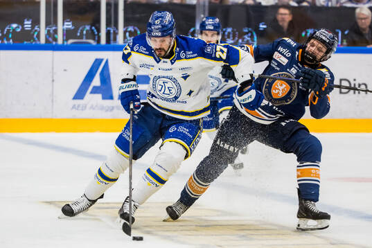 Leksands Marek Hrivik och Växjös Morgan Anderberg