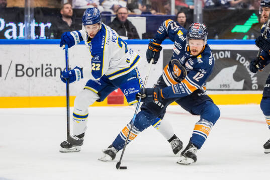 Leksands Arvid Eljas och Växjös Otto Koivula och Manuel