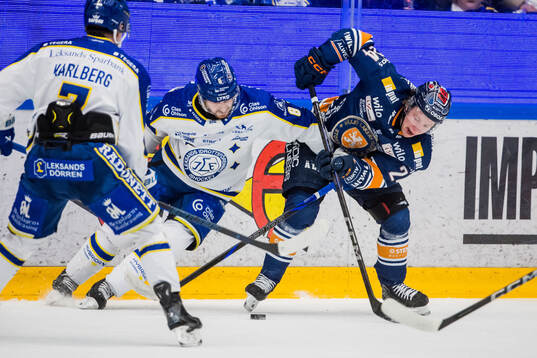 Leksands Matt Caito och Växjös Karl Henriksson