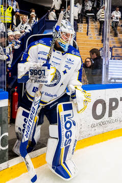 Leksands målvakt Marcus Gidlöf utsedd till matchens