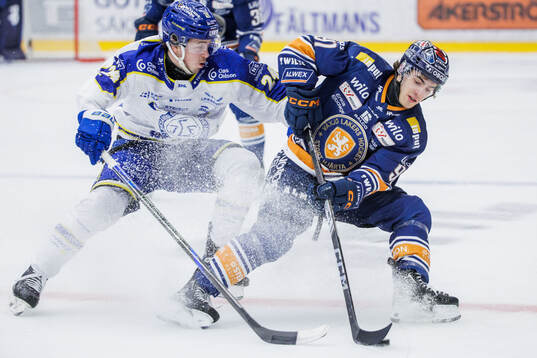 Leksands Arvid Eljas och Växjös Martin Lundberg