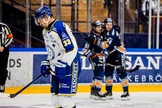 Leksands Eddie Larsson deppar