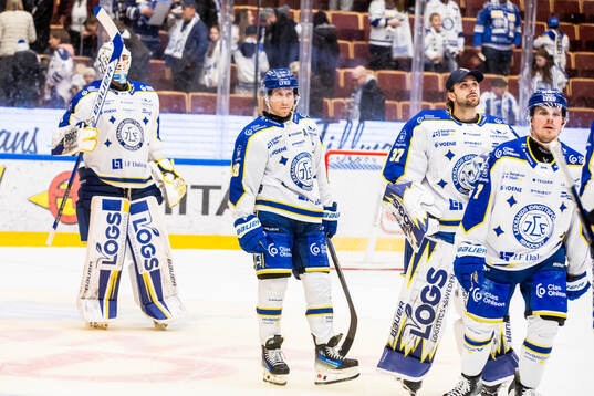 Leksands Justin Glenn Kloos deppar