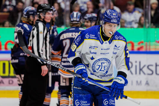 Leksands Marcus Karlberg deppar