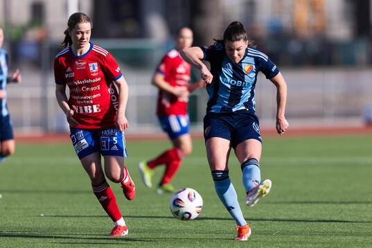 Vittsjös Hannah Sjödahl och Djurgårdens Pauline