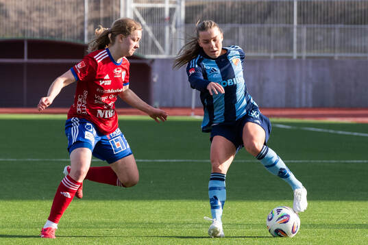 Vittsjös Hannah Sjödahl och Djurgårdens Ebba Hed