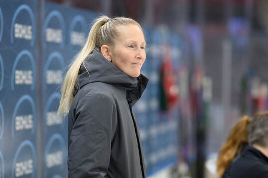 Frölundas sportchef dam Kim Martín Hasson