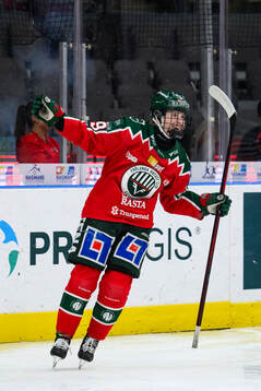 Frölundas Felicia Wikner-Zienkiewicz jublar