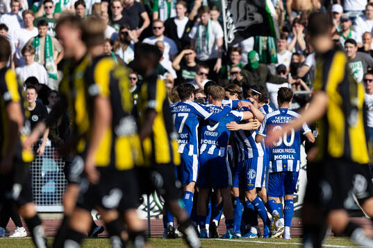 IFK Göteborgs Tobias Heintz jublar