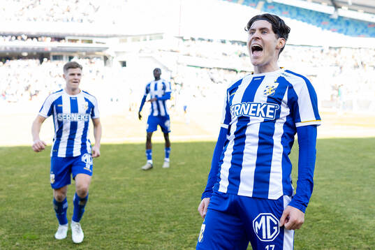 IFK Göteborgs Eman Markovic jublar