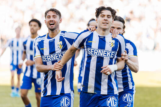 IFK Göteborgs Eman Markovic jublar