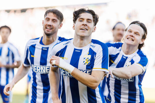 IFK Göteborgs Eman Markovic jublar