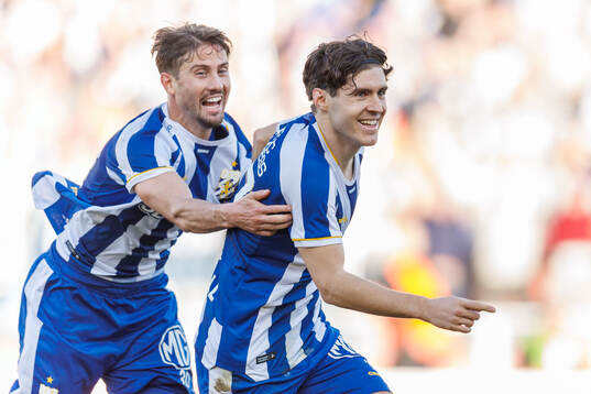 IFK Göteborgs Eman Markovic jublar