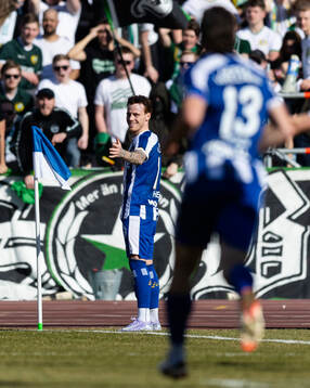 IFK Göteborgs Tobias Heintz jublar
