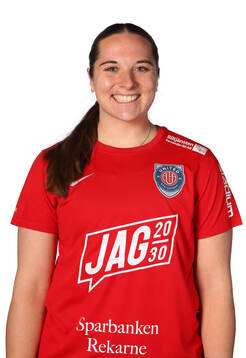 Eskilstuna Uniteds målvakt Monica Wilhelm