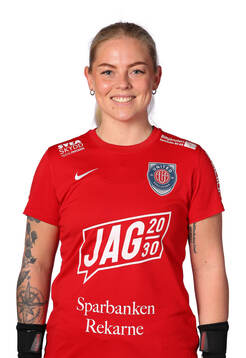 Eskilstuna Uniteds målvakt Tea Lundmark