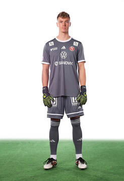 Sandvikens målvakt Otto Lindell