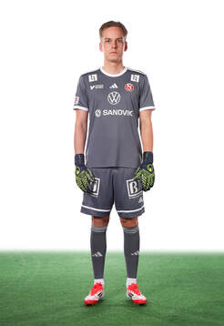 Sandvikens målvakt Hannes Sveijer