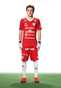 Umeås målvakt Linus Remahl