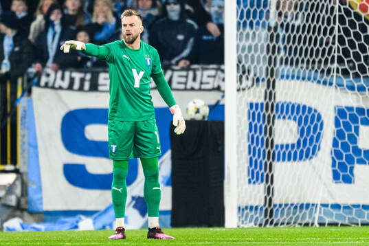 Malmö FFs målvakt Ricardo Friedrich