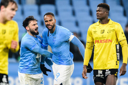 Malmö FFs Isaac Kiese Thelin jublar