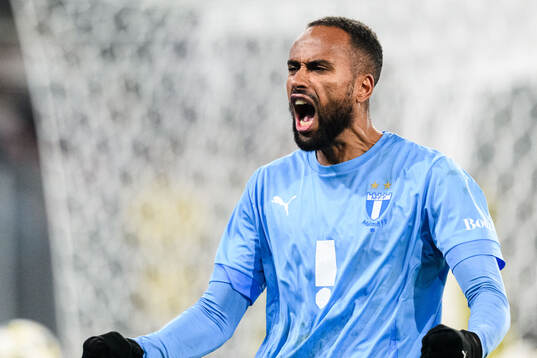 Malmö FFs Isaac Kiese Thelin jublar