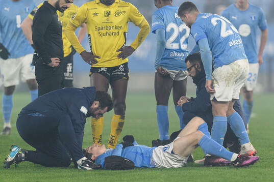 Malmö FFs Oliver Berg får vård
