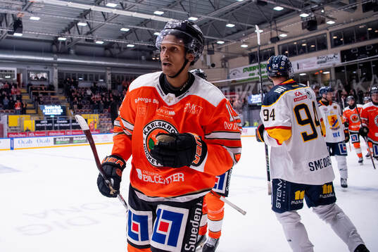 Karlskronas Khalid Ibrahim firar sitt 2-0 mål