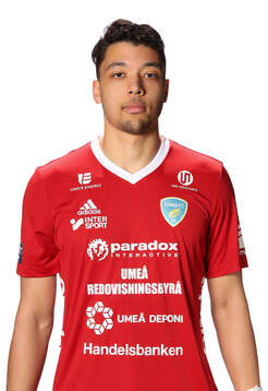 Umeås målvakt Alexander Hellgren Villegas