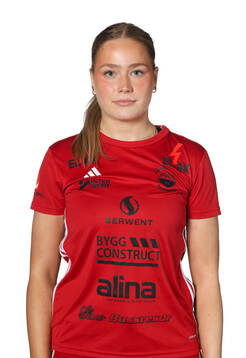 Gamla Uppsalas målvakt Mathilda Andersson