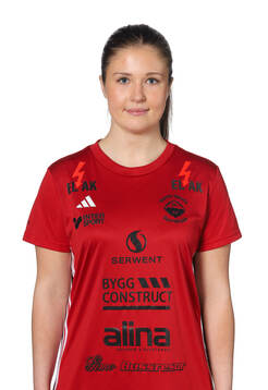 Gamla Uppsalas målvakt Filippa Edberg