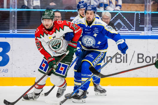 Frölundas Christian Folin och Leksands Max Veronneau