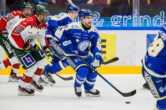 Frölundas Max Westergård och Leksands Oskar Lang