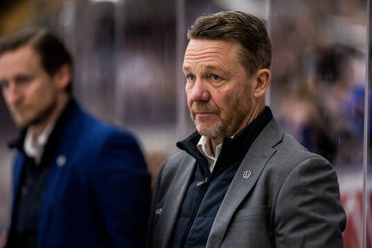 Leksands tränare Charles Berglund