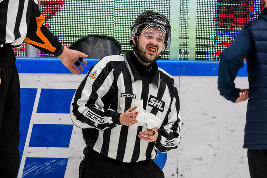 Linjedomare Oliver Sjöberg