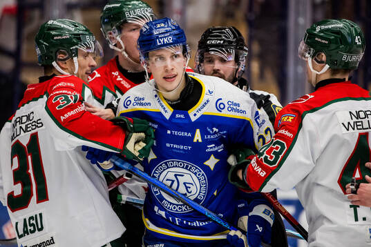 Frölundas Nicklas Lasu och Leksands Lukas Vejdemo
