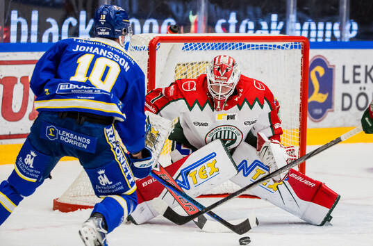 Frölundas målvakt Lars Johansson