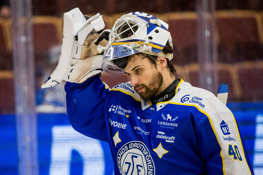 Leksands målvakt Mantas Armalis
