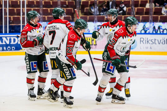 Frölundas Filip Cederqvist jublar