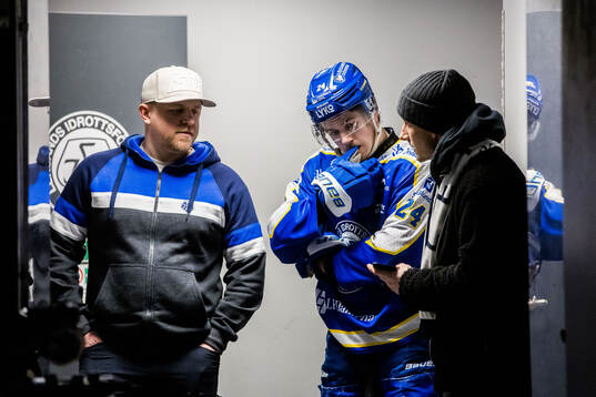 Leksands Arvid Eljas och Patrik Norén deppar