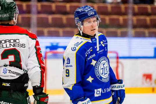 Leksands Patrik Zackrisson deppar