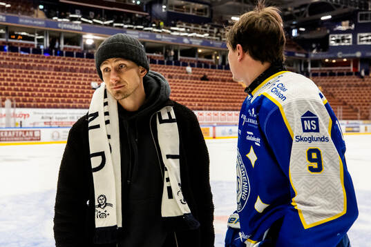 Leksands Patrik Noren deppar med Patrik Zackrisson