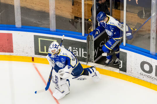 Leksands målvakt Mantas Armalis