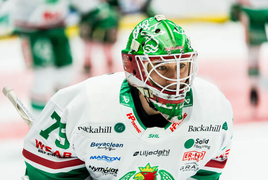 Rögles målvakt Arvid Holm