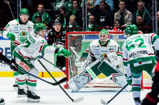 Rögles målvakt Arvid Holm