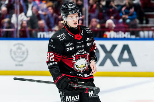 Malmö Redhawks Joona Ikonen deppar